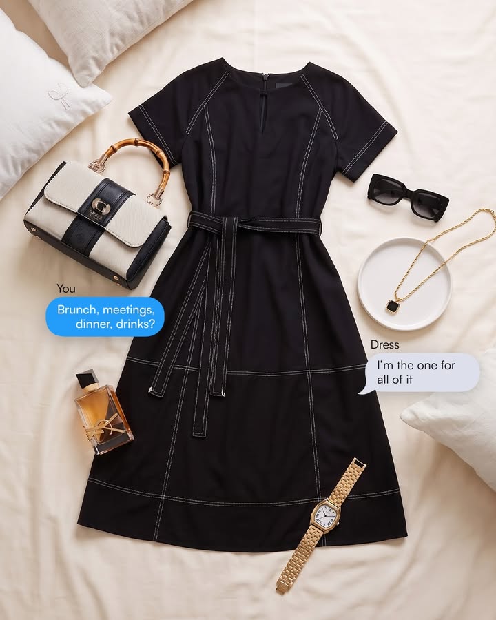 Just show up and let your dress do all the talking