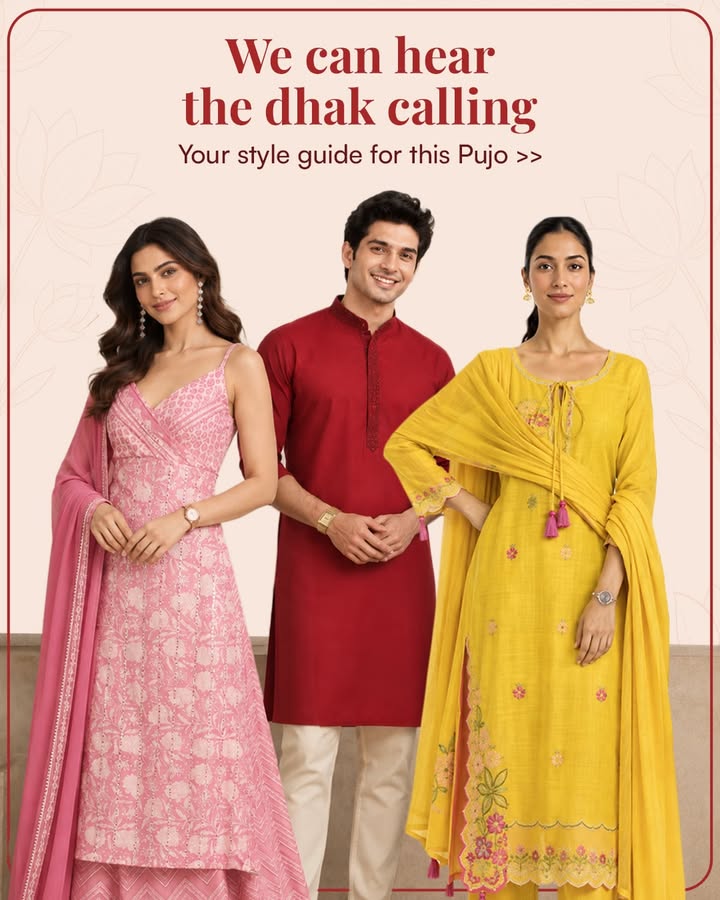 No matter the Pujo moment, youll be caught serving a look