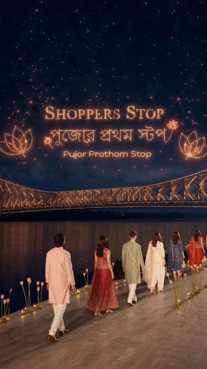 The dhaak is calling, the celebrations await and Pujo begins at the first stop for festive style
