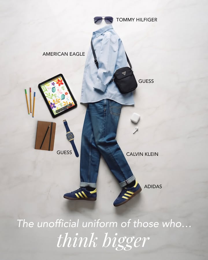 When the brief is create something great. The dress code is denim