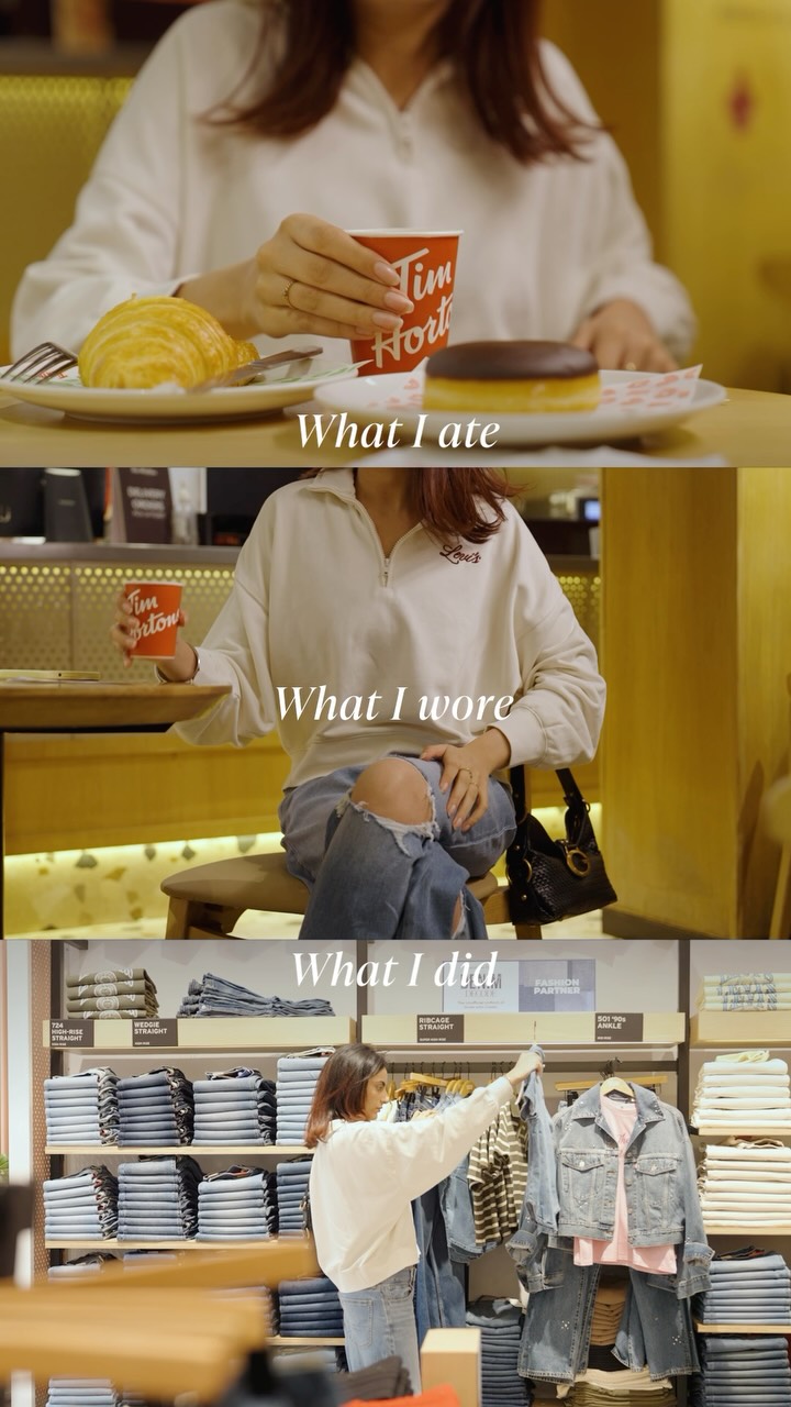 POV Your day has all the right stops. Good coffee, a great denim fit and a little retail therapy
