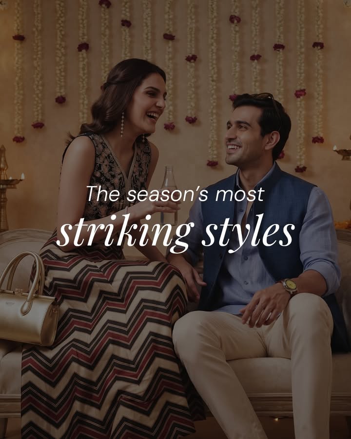 When festive plans keep coming, good looks should too Discover festive fits across 500 premium brands at Shoppers Stop