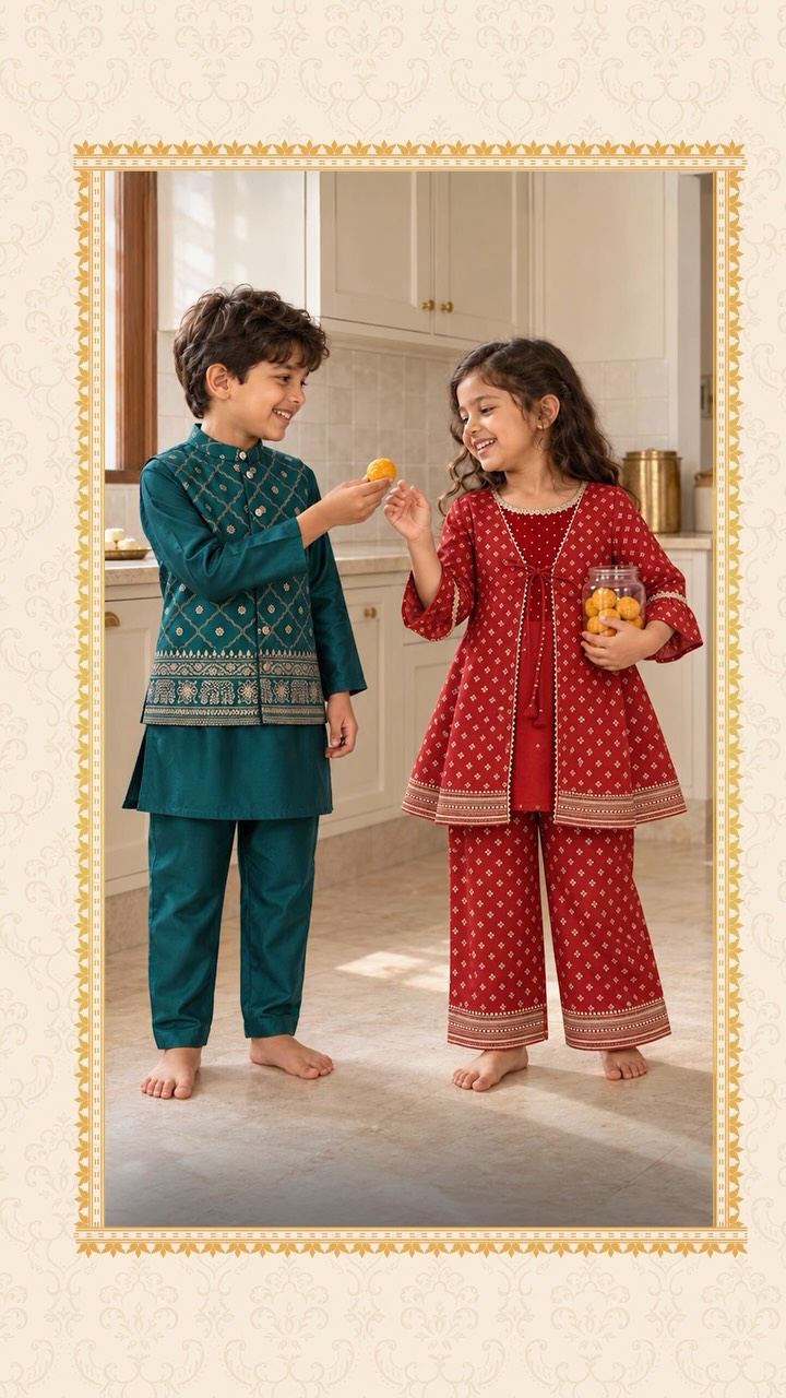 Official festive agenda run fast, eat sweets, look adorable and repeat Find ethnic and everyday styles made for all their...