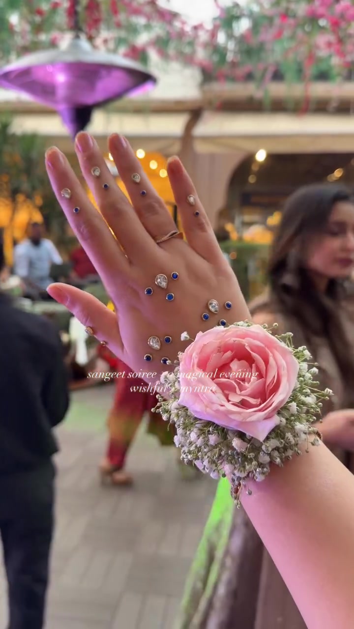 Enjoyed all the wedding feels yesterday at wishfulbyw x myntra s sangeet soiree Go checkout the latest wedding ...