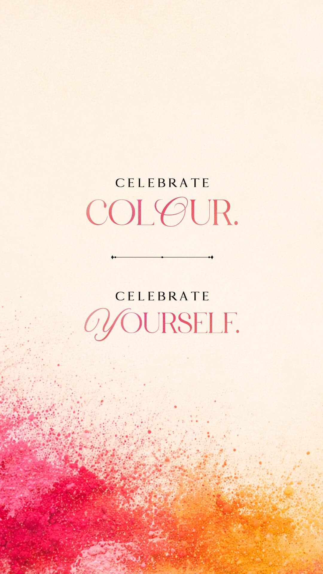 This , celebrate colour. And celebrate the woman who wears it so effortlessly