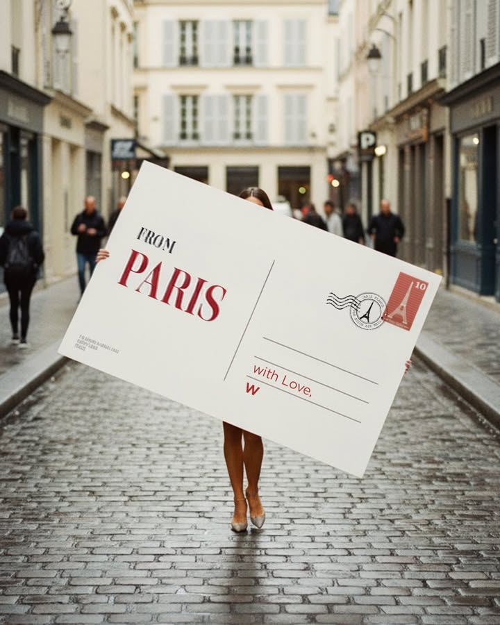 Postcard from the is here