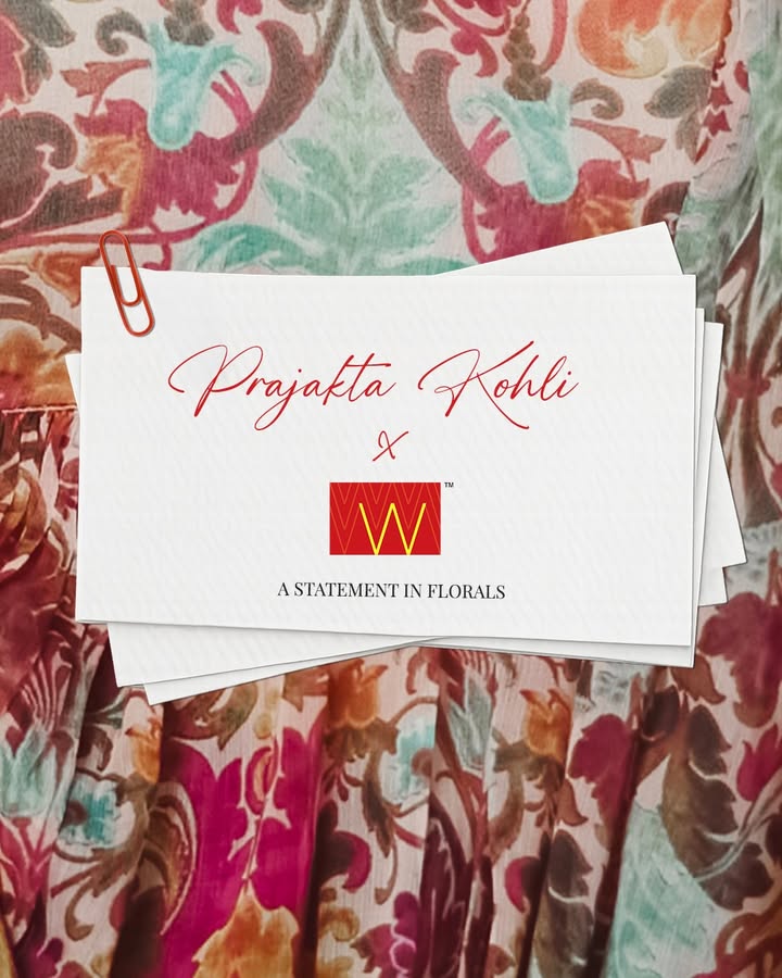 A statement in florals, exactly as it should be