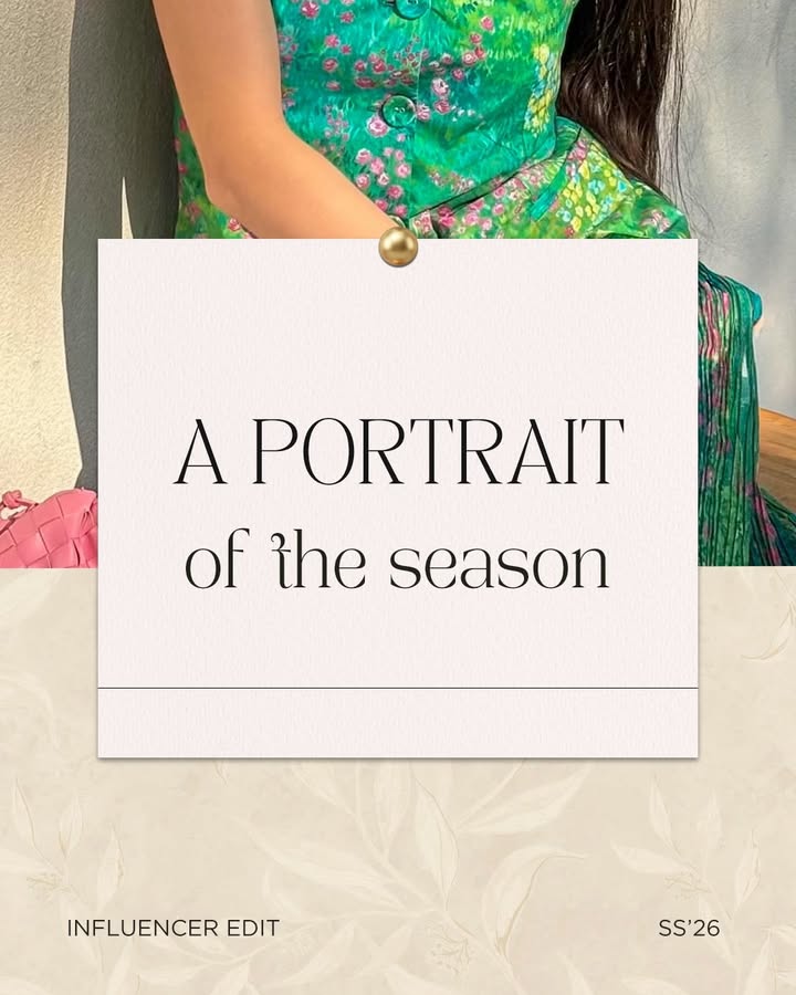A portrait of the season, but make it wearable