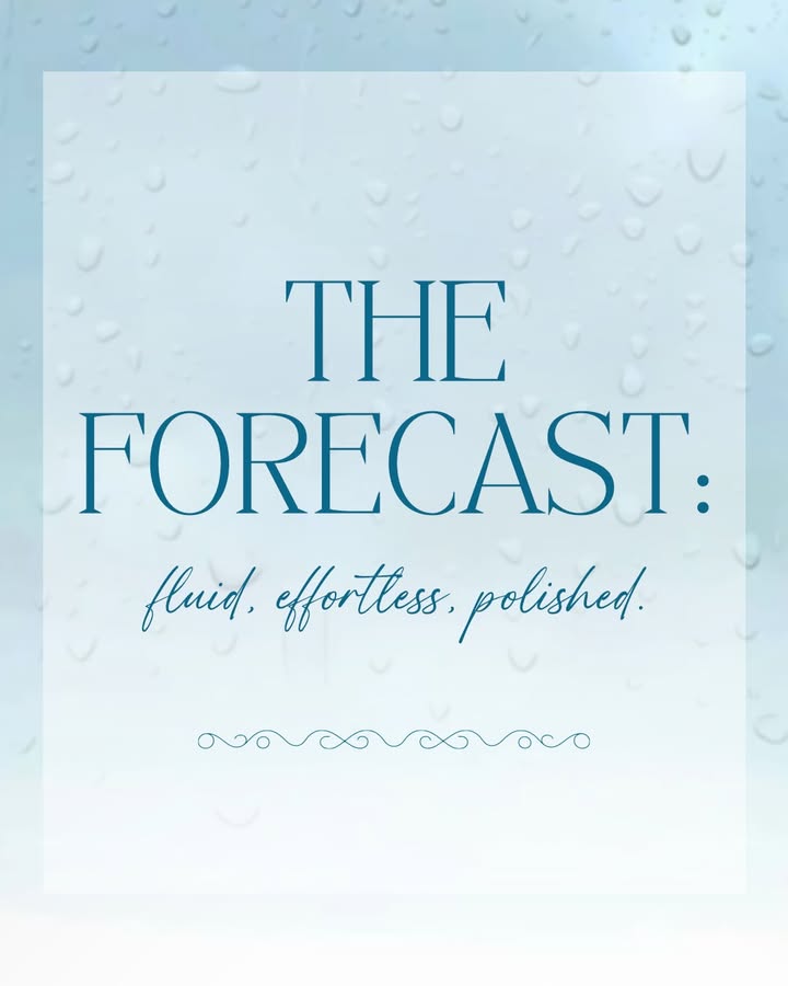 The forecast cloudy with a chance of compliments