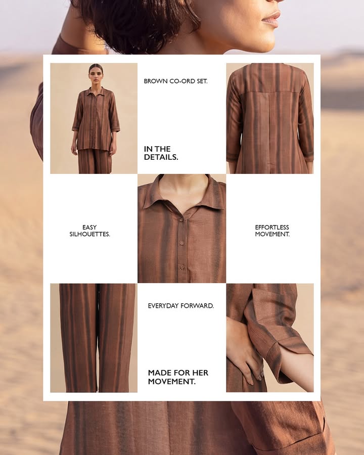 Co ord sets that keep things simple, polished and ready for wherever the day goes