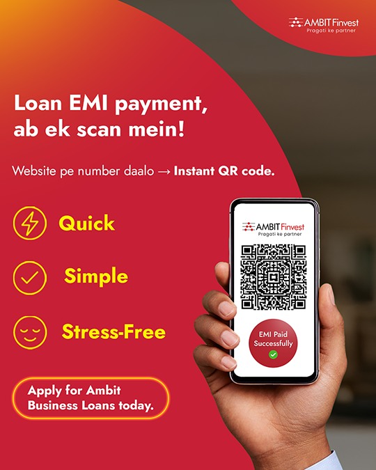 Loan repayment ab ban gaya super convenient QR ke through seconds mein EMI niptao aur apne business par dhyaan do