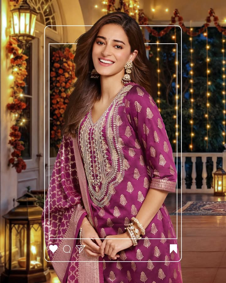  ananyapandays Diwali diary Lights, laughter, and a look thats ...