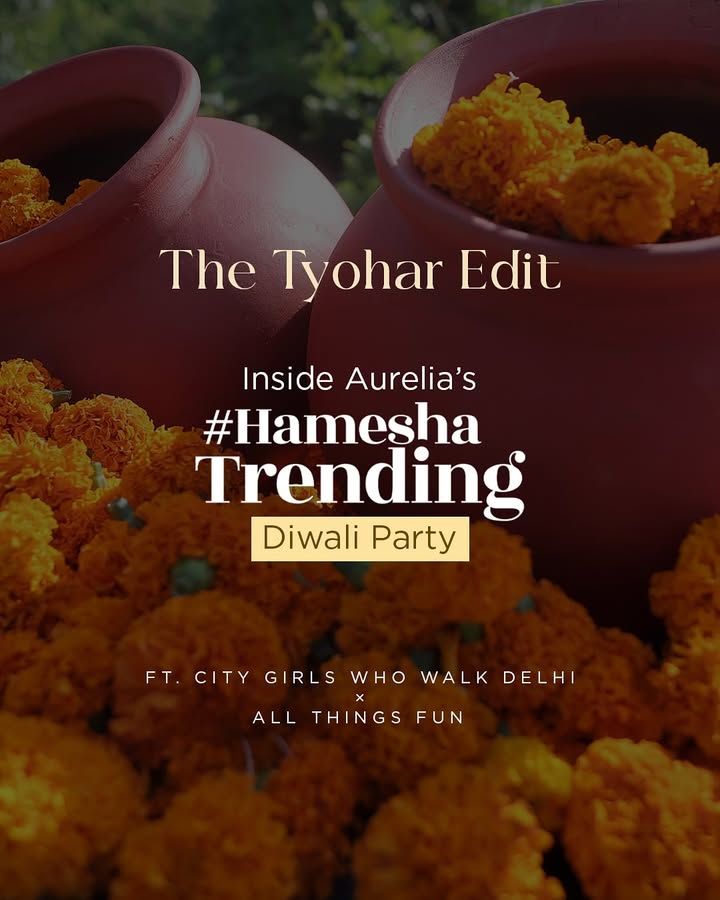 When City Girls Who Walk Delhi met All Things Fun, the result was pure festive magic