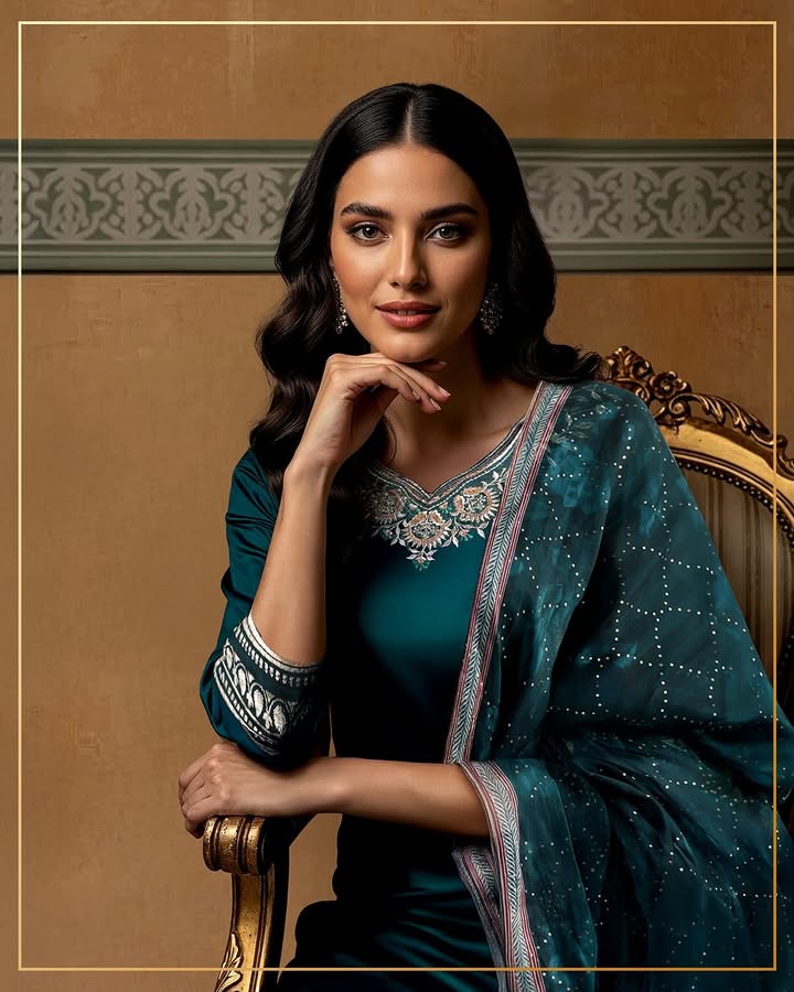 Four Sharara hues. Infinite charm