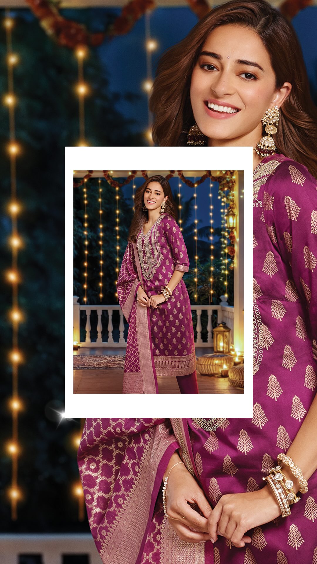 Bridesmaid duty Ananya Panday already set the mood