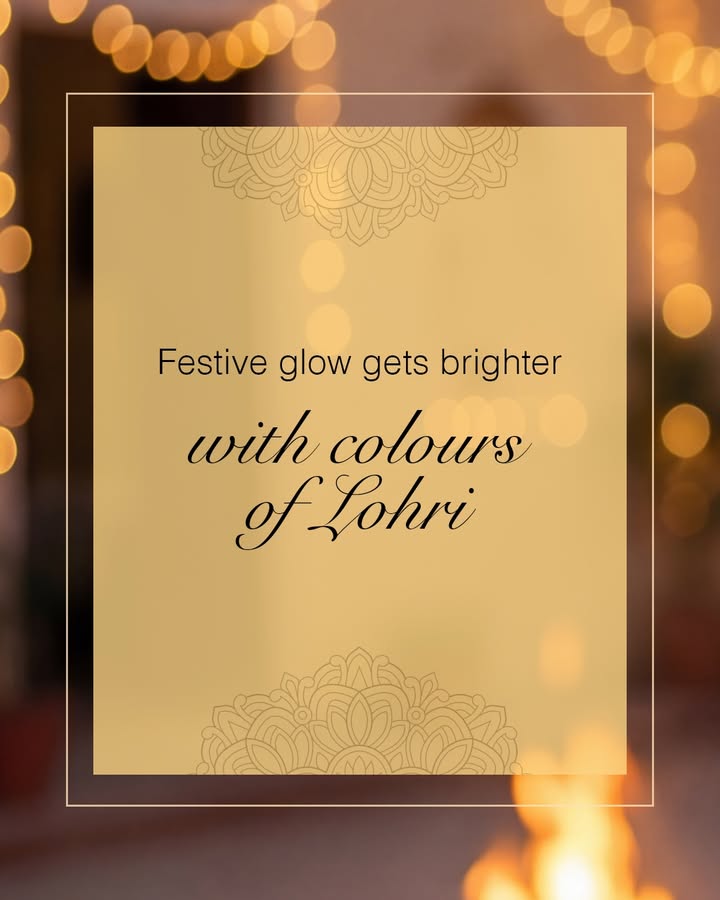 Make it big this Dress in colours that celebrate warmth, joy, and togetherness