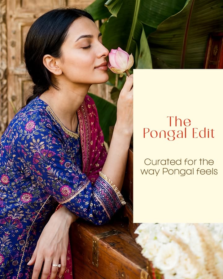 Pongal comes with rituals, light, and a little extra reason to dress up