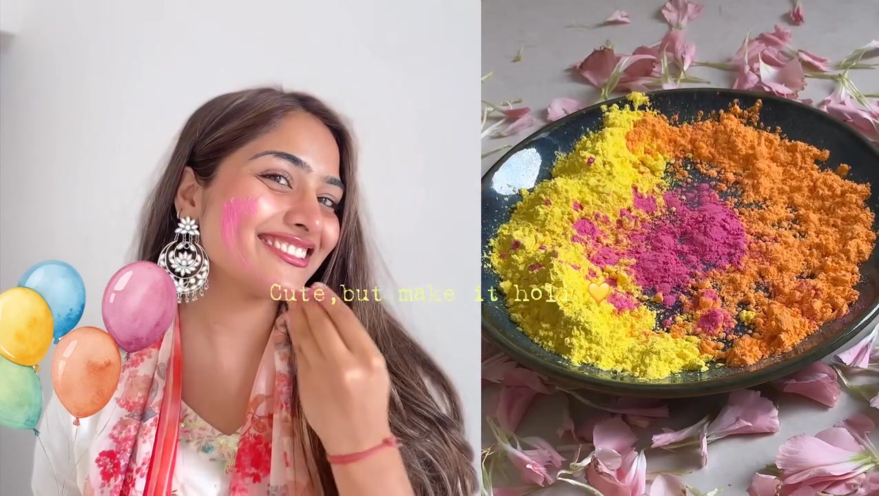 Phoolon ki Holi, but make it fashion with aurelia womenswear This season, Im celebrating Holi wrapped in bold flor...