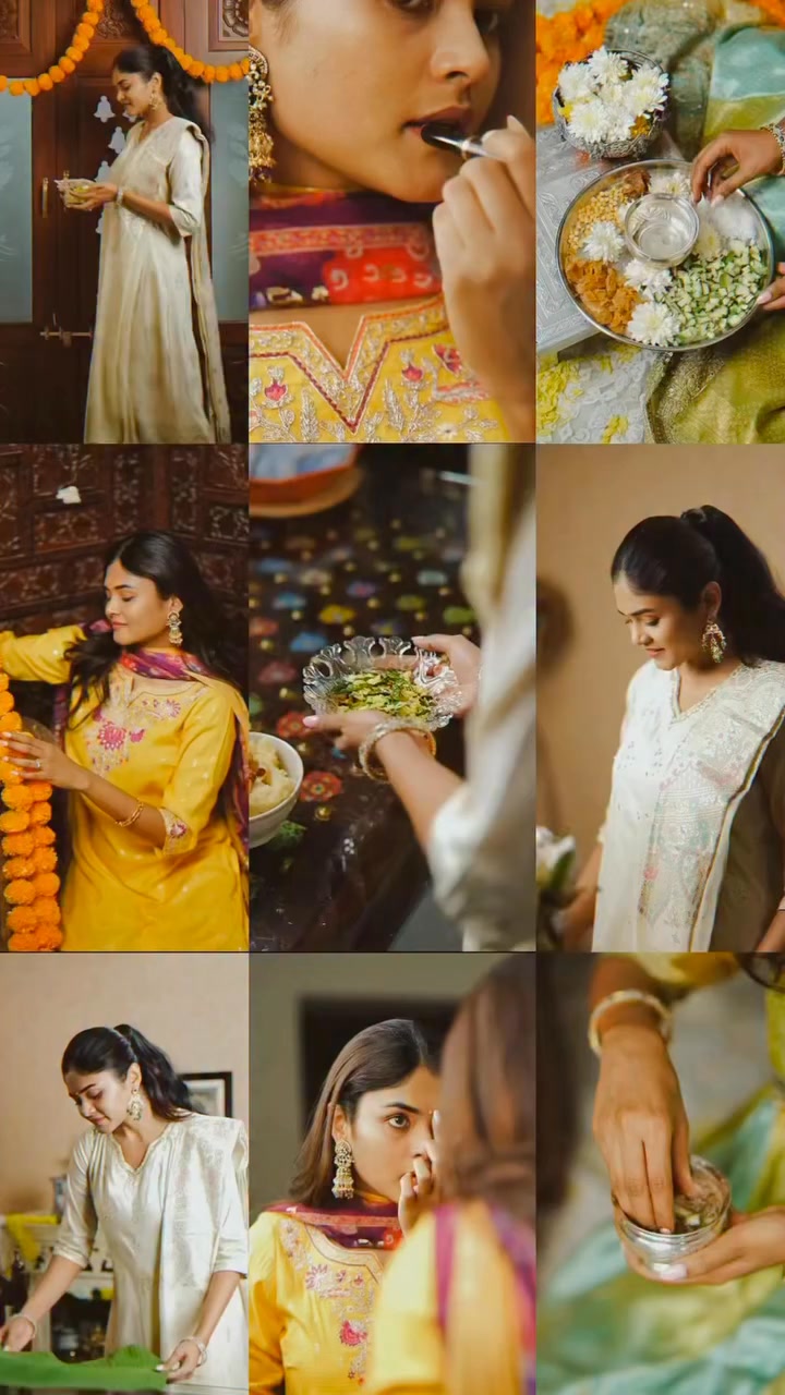 Welcoming Ugadi with traditions, beautiful moments, and festive outfits From decorating the space to preparing Ugad...