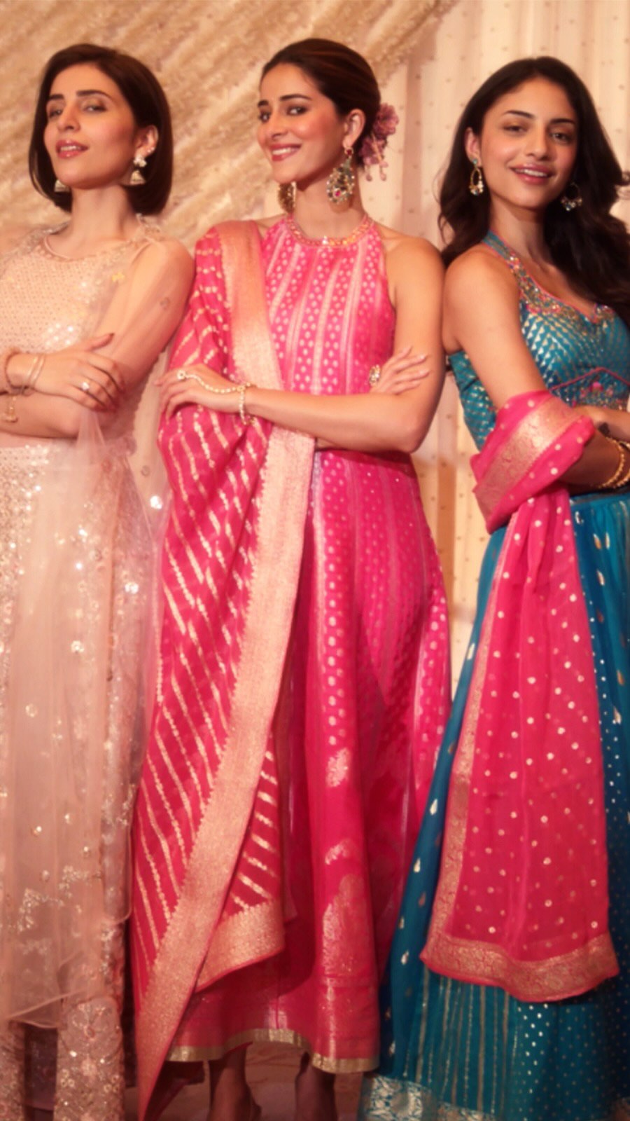 Festive season looks good on ananyapanday , ...
