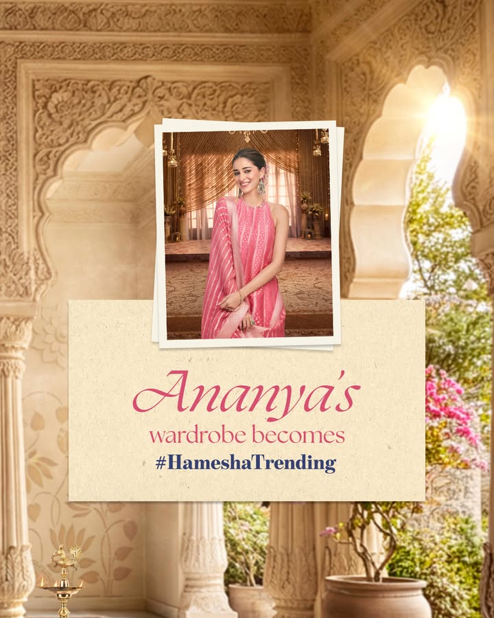 Ananyas festive wardrobe has range