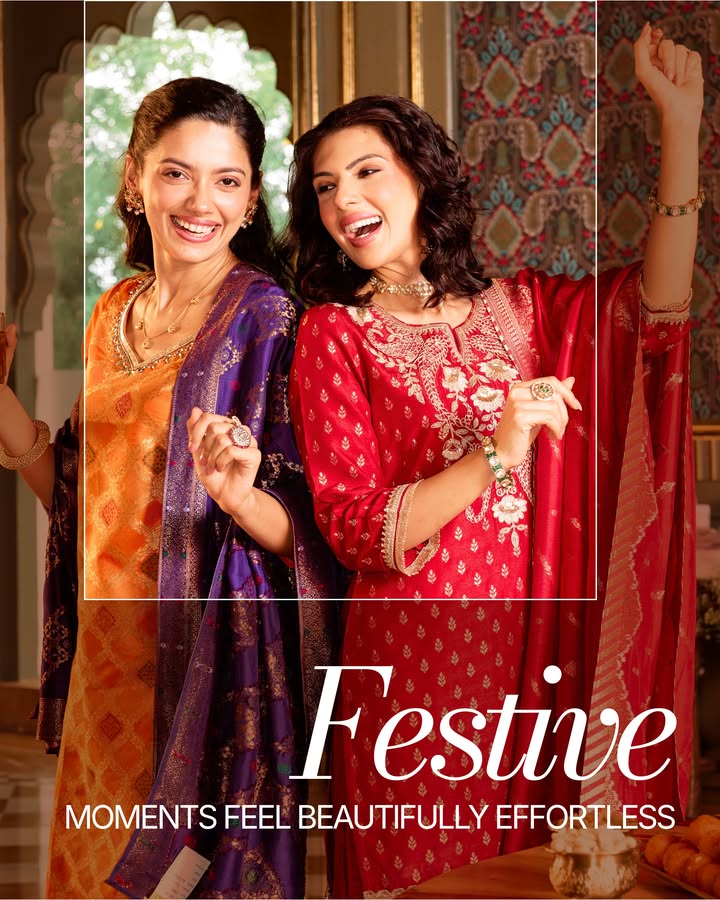 For the pujas, the parties and all the pictures in between
