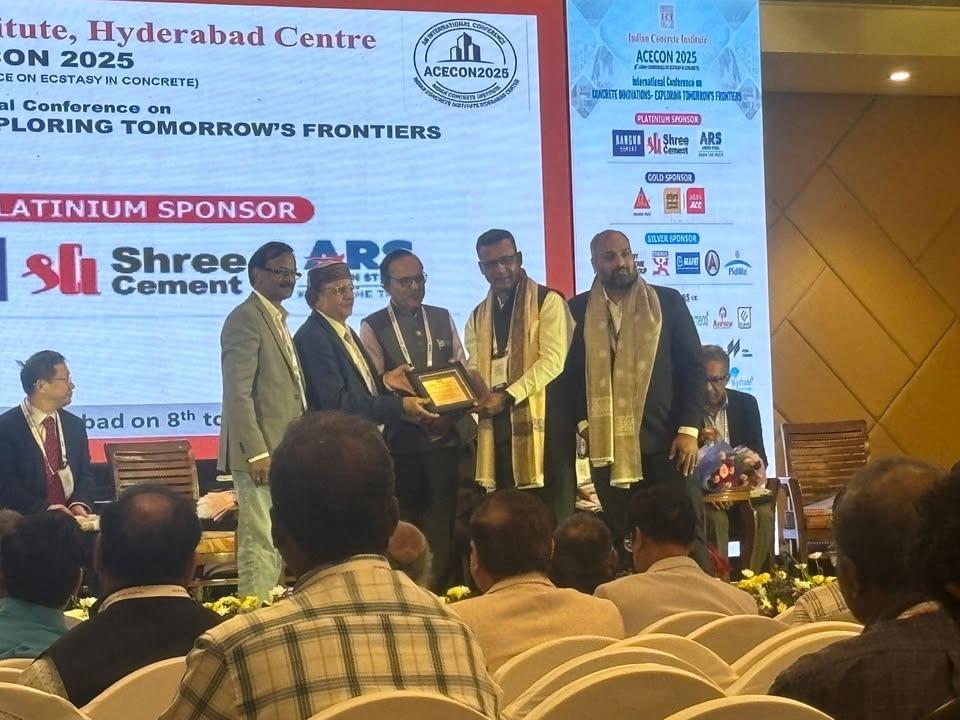 Shree Cement recently participated in ACECON 2025 Asian Conference on Ecstasy in Concrete , organised by the Indian Concre...