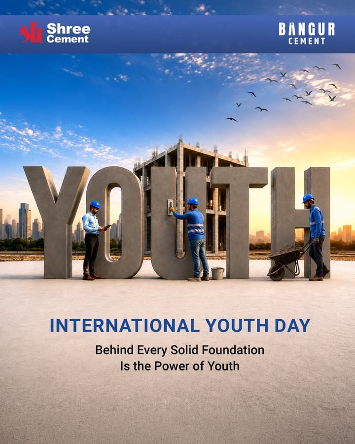 Celebrating the youth building a stronger tomorrow Youth, future, strength, ambition, innovation, growth, dreams, construc...
