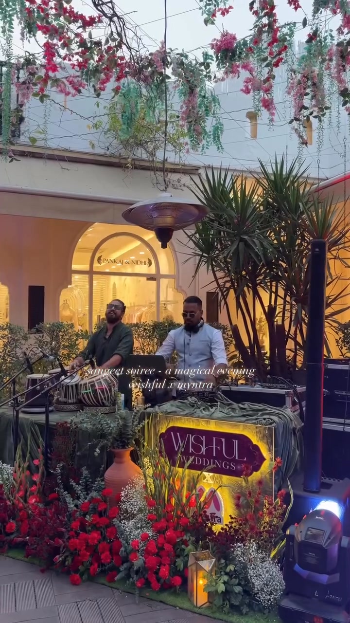 Enjoyed all the wedding feels yesterday at wishfulbyw x myntra s sangeet soiree Go checkout the latest wedding ...
