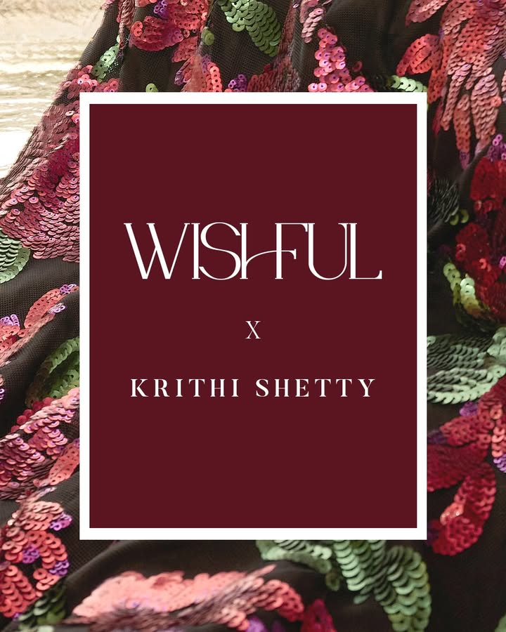 When elegance meets charisma, you get krithi.shetty official in Wishful