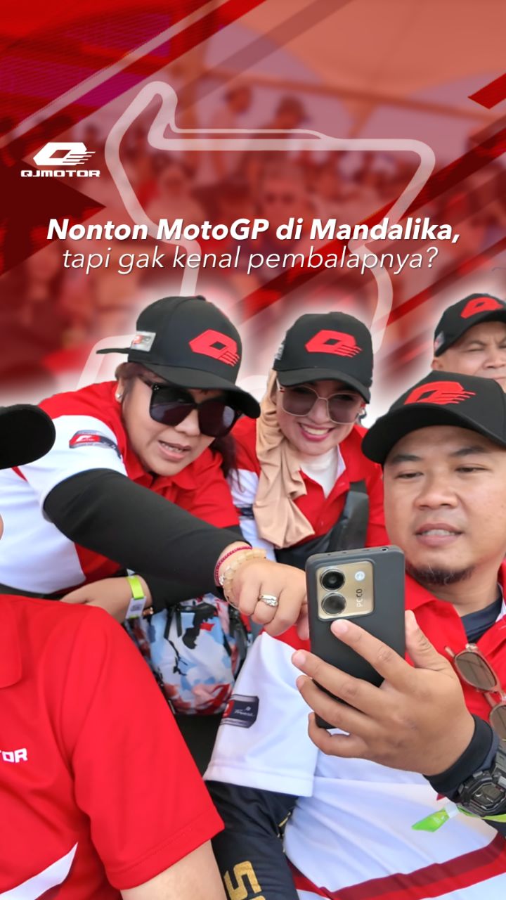 Coba tag temen kalian yang sama kaya gini juga QJMOTORIndonesia AlwaysForward