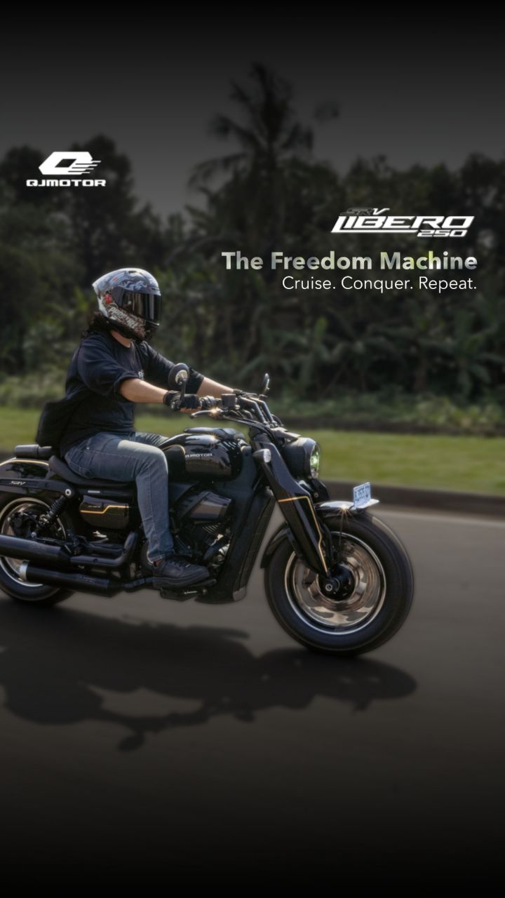 Gaya maskulin bukan soal ribet. Cukup satu motor yang bisa kasih lo kebebasan, power, dan karakter dalam setiap jalan