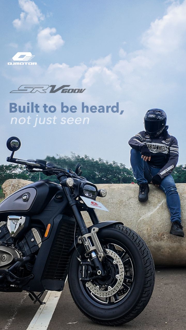 Karena yang lo denger bukan cuma suara mesin, itu karakter SRV 600 V yang dibekali V four engine nyiptain suara halus tapi b...