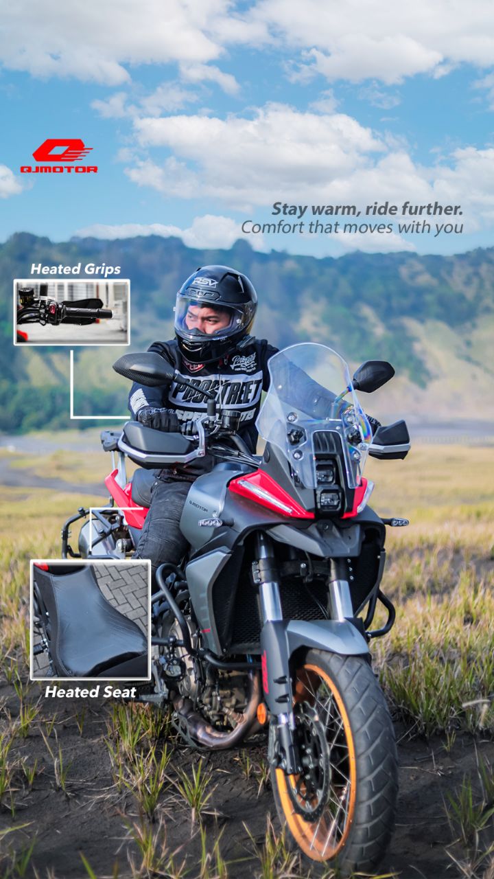 Dingin di jalan Bukan masalah