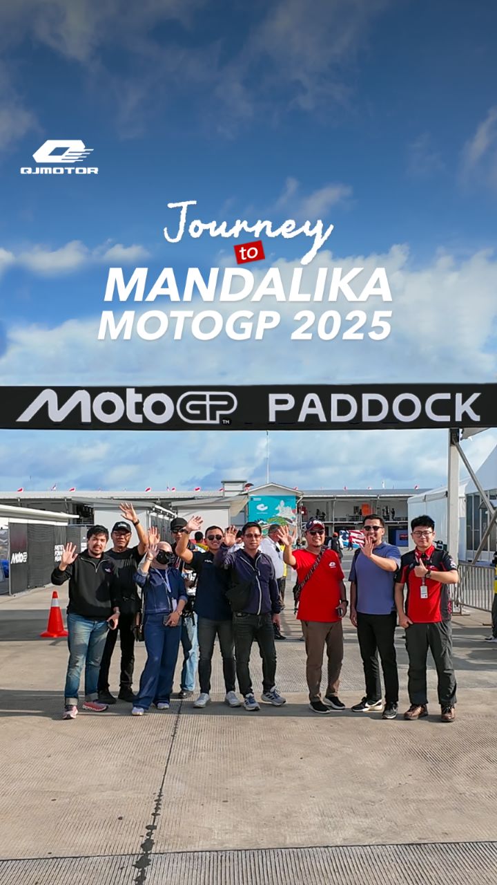 Beli motor di PRJ, ujungnya nonton MotoGP Mandalika langsung Dari explore Lombok sampai masuk paddock ketemu pembalap QJM...