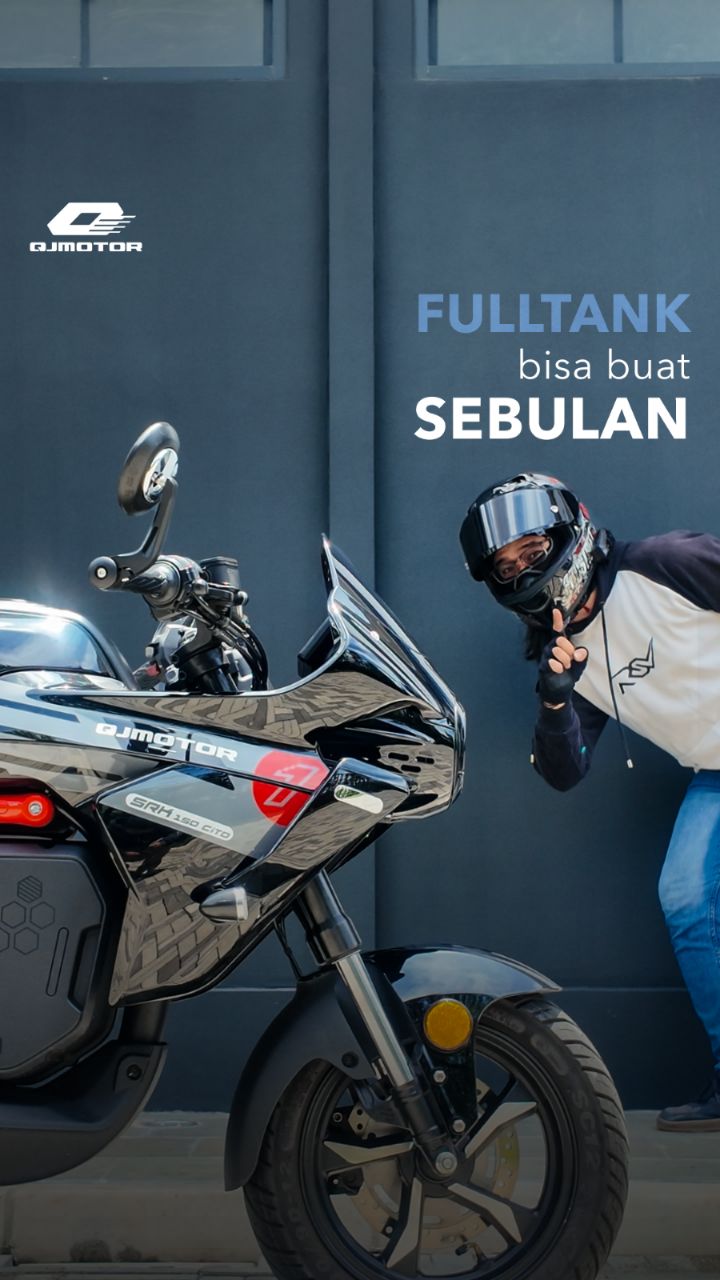 Sekali isi full tank bisa buat sebulan CiTO 150 motor bergaya sleek dan modern ini bukan cuma unik, tapi juga smart fi...