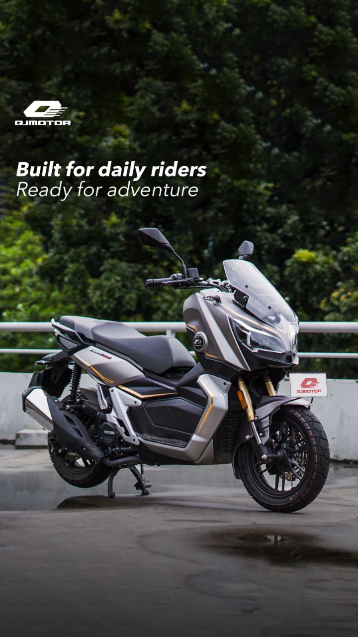 FORT 250 ADVENTURE CBS dirancang buat nyaman dipakai harian. Posisi duduk santai, motor ngikutin ritme lo