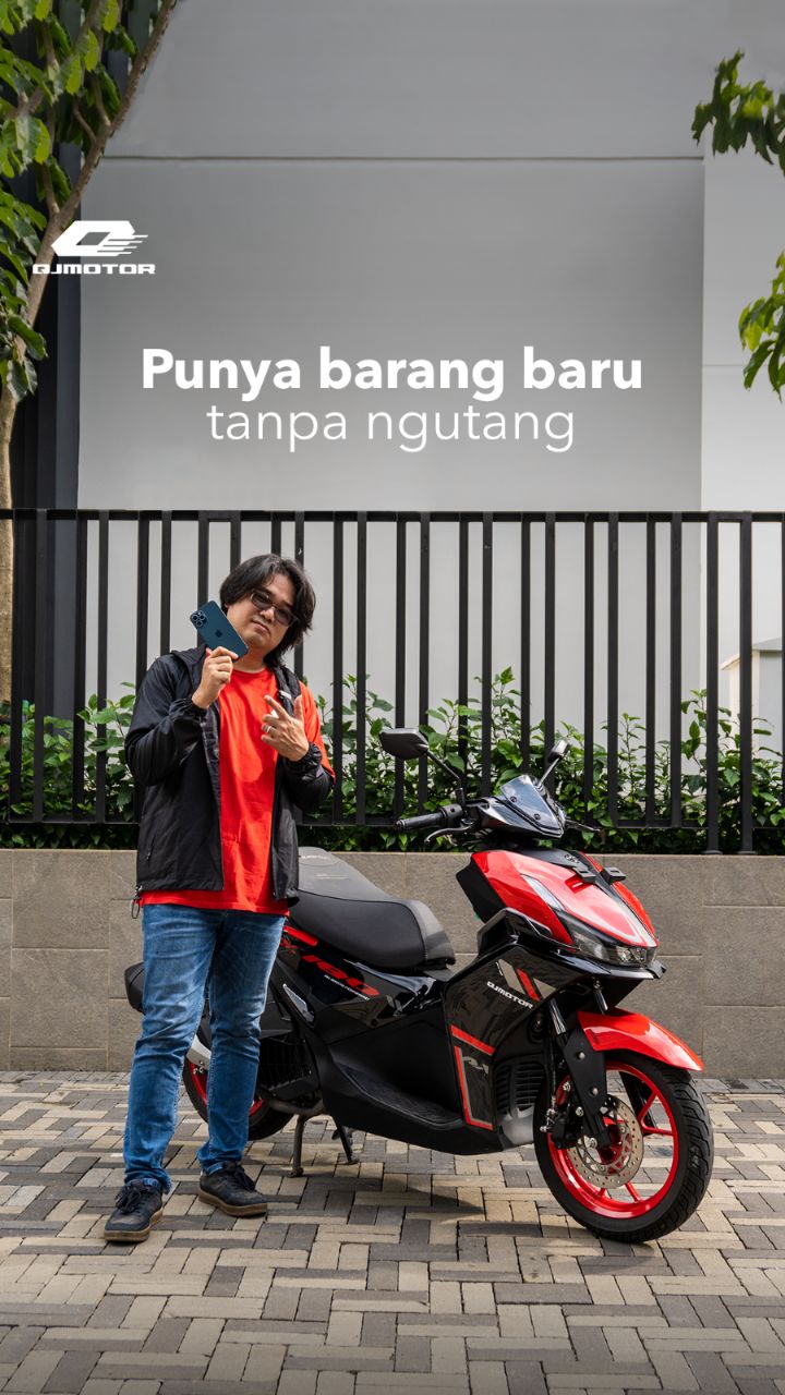 Motor harian itu capeknya di bolak balik SPBU. VIENTO AX180 CBS tangki 10 liter, biar hidup nggak kepotong mulu