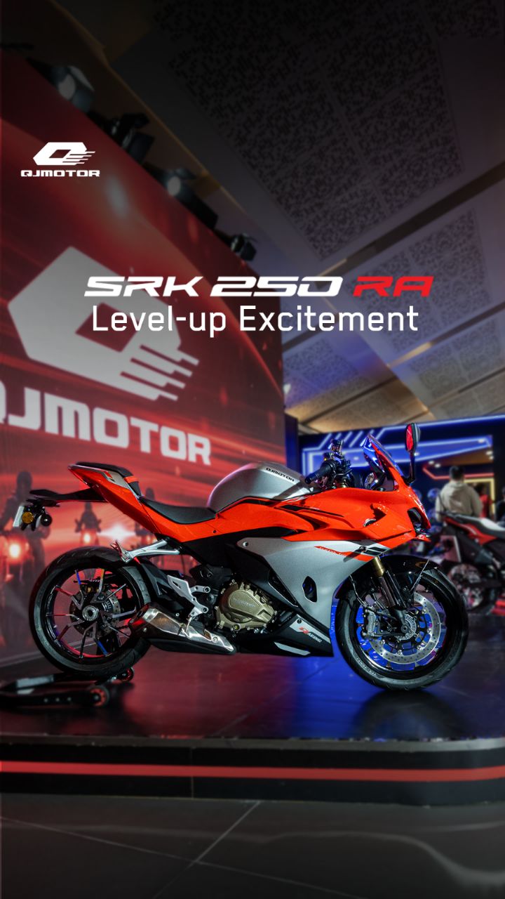 SRK 250 RA ngasih rasa sport 250cc dengan cara yang lebih santai dan gampang dinikmati