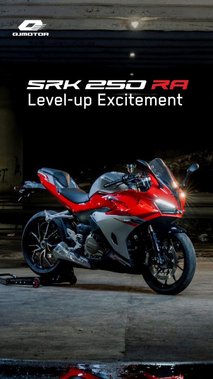 SRK 250 RA 250cc sport fairing dengan sistem AMT