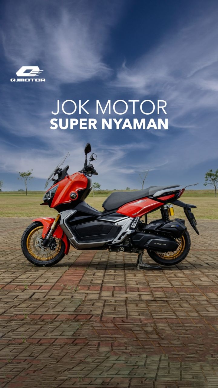 FORT 250 ADVENTURE joknya ergonomic, posisi riding nya bikin santai. Adventure look iya, nyaman juga iya