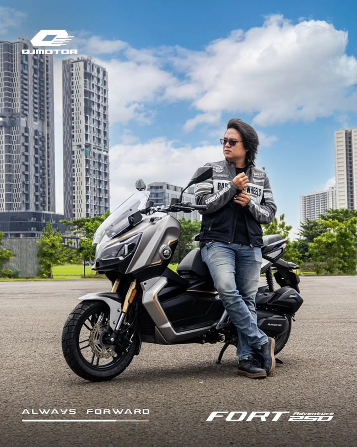 FORT 250 ADVENTURE CBS enak diajak muter kota, lincah tapi tetap berasa adventure
