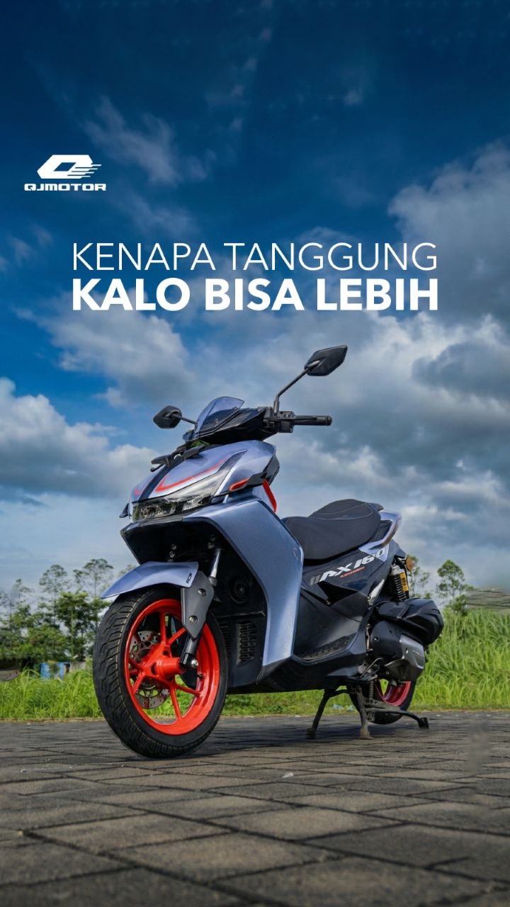 VIENTO AX180 lahir 180cc. Bukan modif, bukan akal akalan. Tenaga cukup dari awal, tanpa drama tambahan biaya