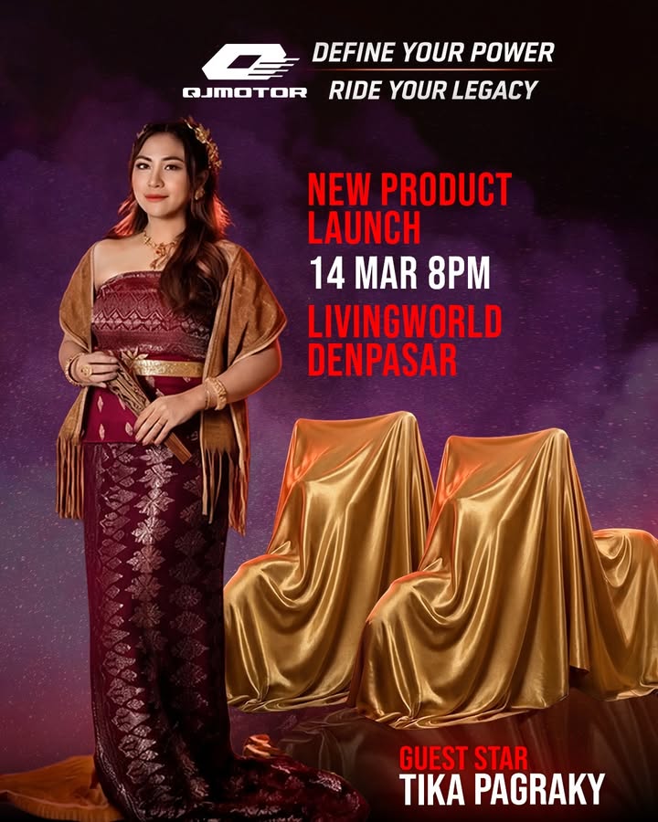  Denpasar, siap jadi yang pertama lihat motor terbaru dari QJMOTOR Dua motor baru akan diluncurkan eksklusif di Bali