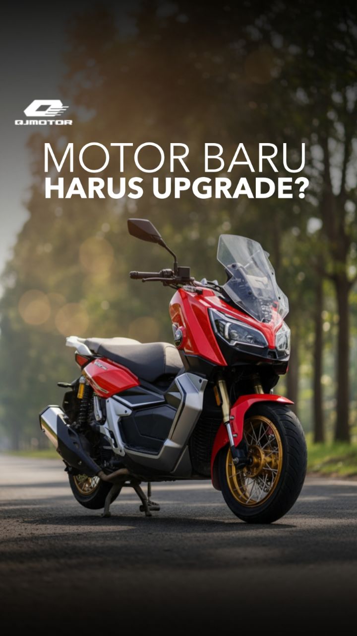 Beli motor baru tapi langsung mikir harus upgrade apa FORT 250 ADVENTURE ABS.