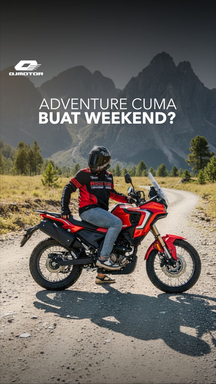 Motor adventure sering dianggap cuma dipakai pas weekend