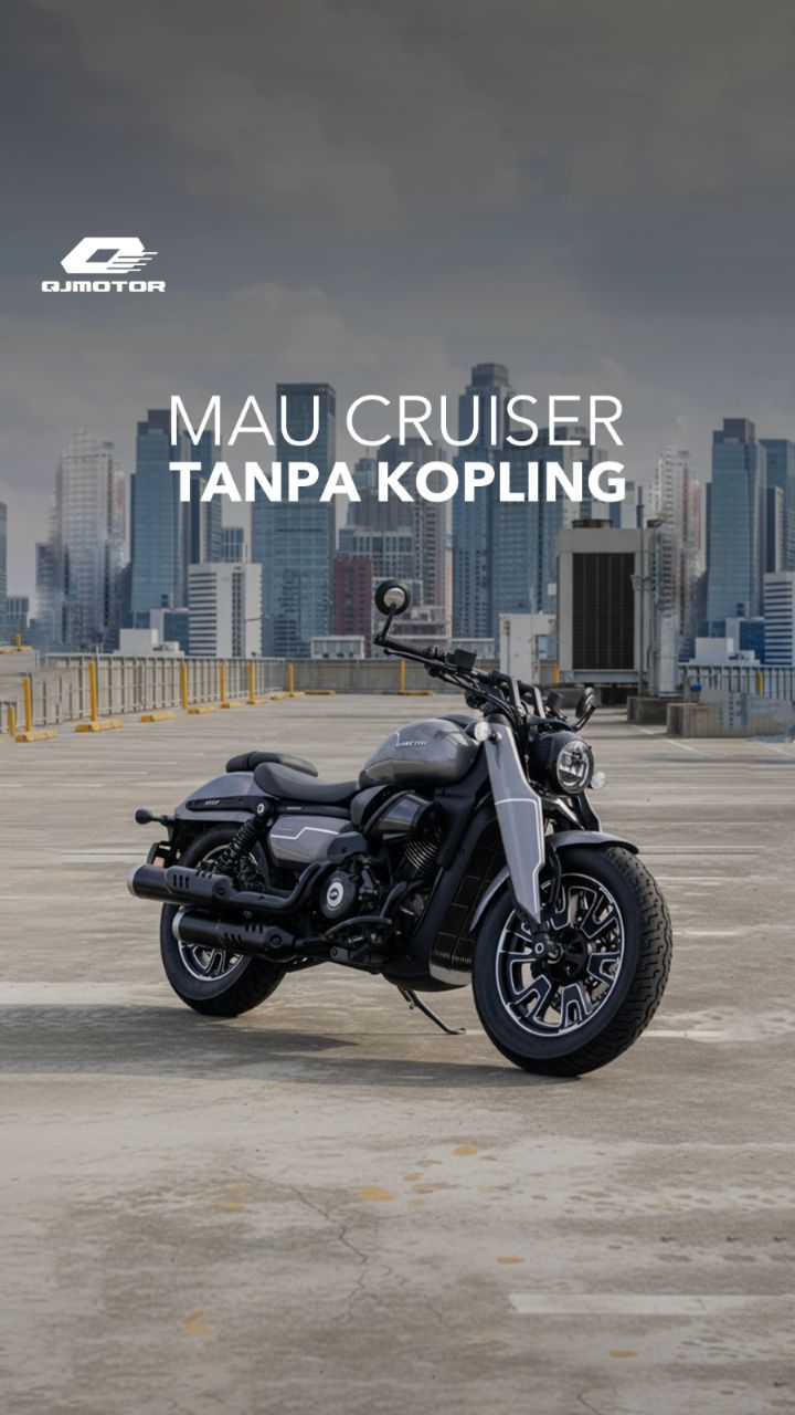 Banyak yang penasaran, emang bisa cruiser tanpa harus main kopling SRV 250 LIBERO hadir dengan teknologi AMT yang bikin ri...