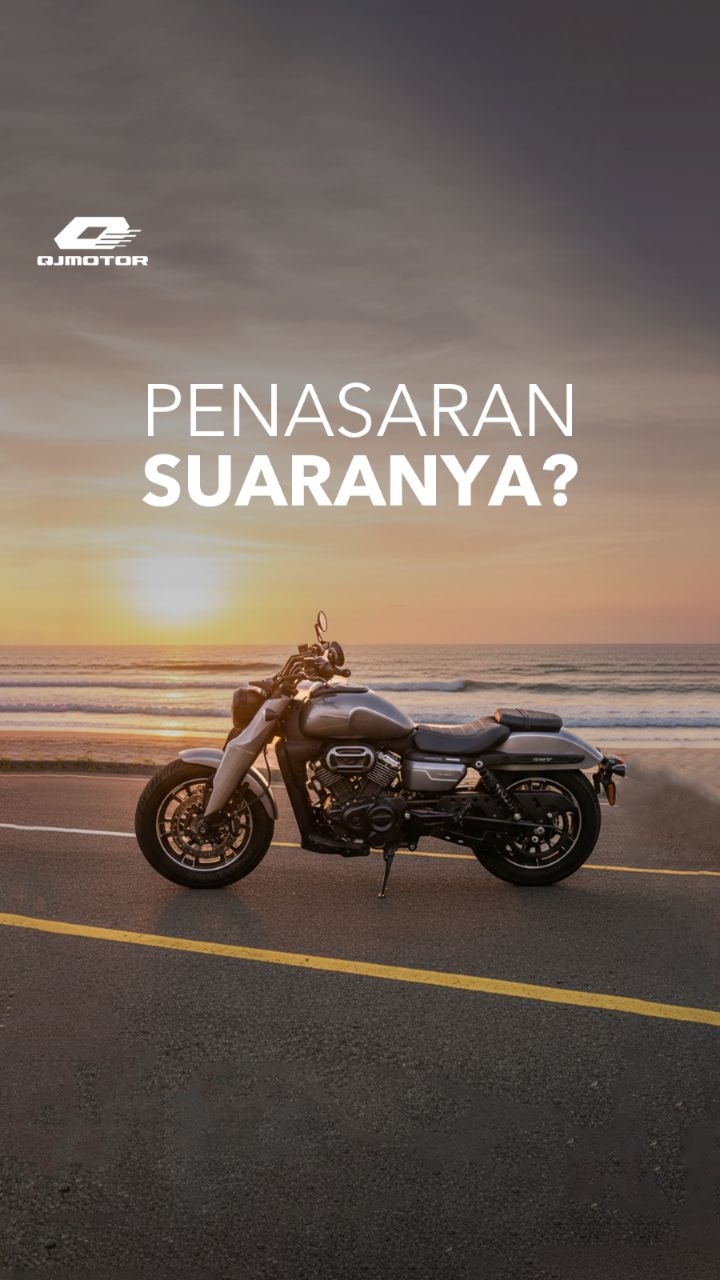 Salah satu hal yang bikin cruiser terasa hidup adalah karakter suaranya