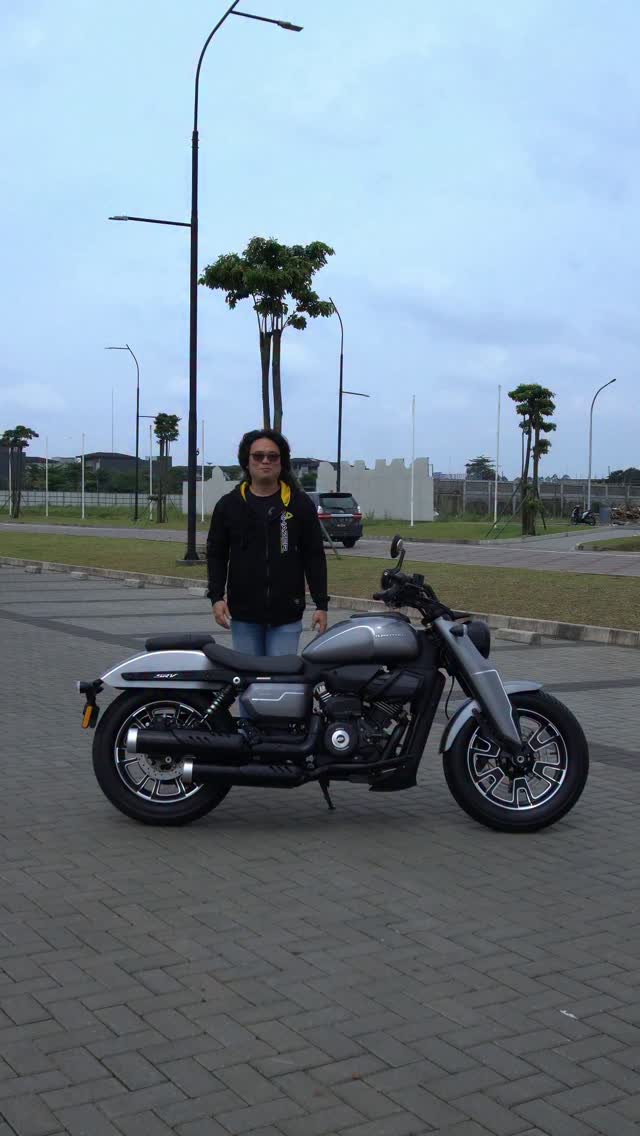 Sekilas SRV 250 LIBERO kelihatan seperti motor kopling pada umumnya