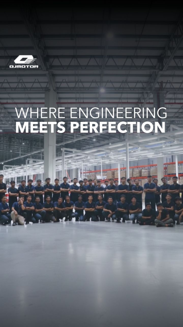 Tau nggak kalau sekarang standar global itu makin dekat sama kita QJMOTOR hadir dengan komitmen produksi yang serius di Ind...